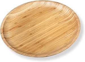 Wilmax Teller 28 cm Natur aus Bambus