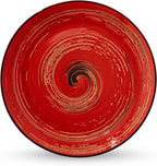 Wilmax Teller 20 cm Rot Porzellan 6er Set WL-669212/A6