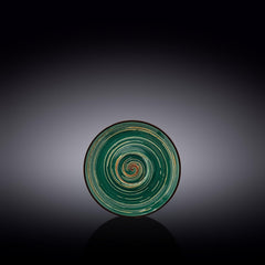 Wilmax Untertasse, 11 cm, ColorBoom Spiral Grün, WL-669533/B
