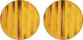 Wilmax Teller 28 cm Gelb Porzellan 2er Set WL-668416/A2