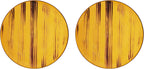 Wilmax Teller 28 cm Gelb Porzellan 2er Set WL-668416/A2