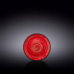 Wilmax Untertasse 11 cm Rot aus Porzellan