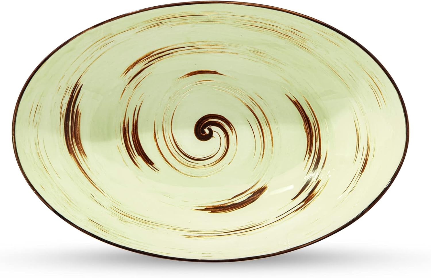 Wilmax Porzellanschüssel Oval 25 cm Pistazienfarben WL-669140/A