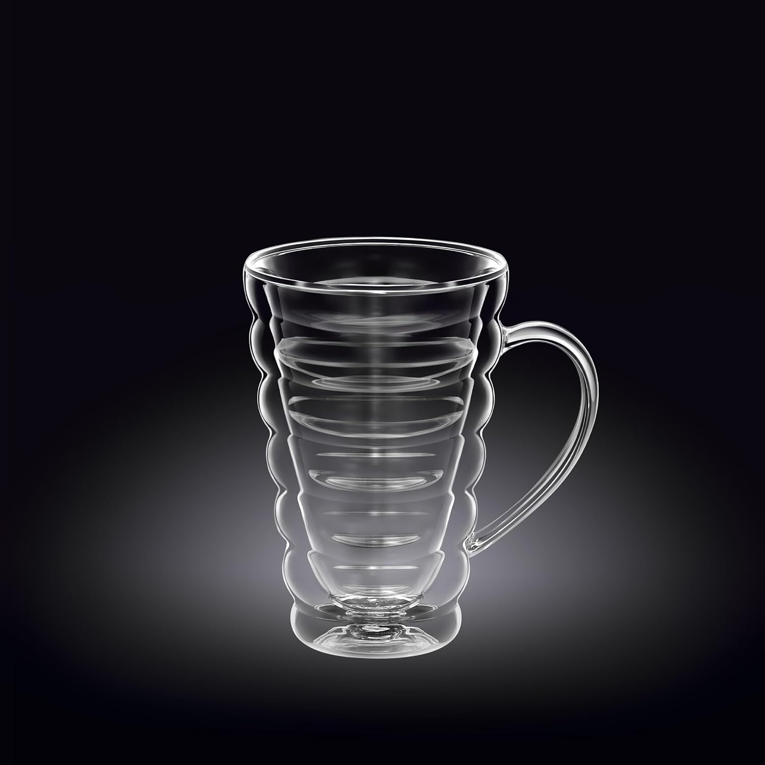 Wilmax Doppelwandglas Becher 250 ml 6er Set WL-888423/A6