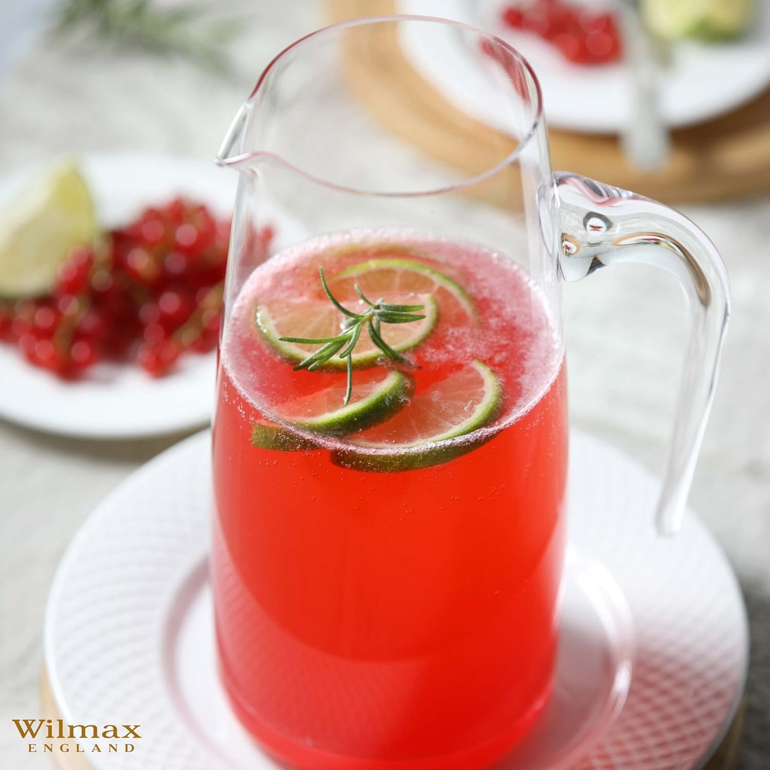 Wilmax Gläser- & Karaffen-Set, 6 Drinkgläser & 1 Karaffe, WL-888306/1C-888024/A6