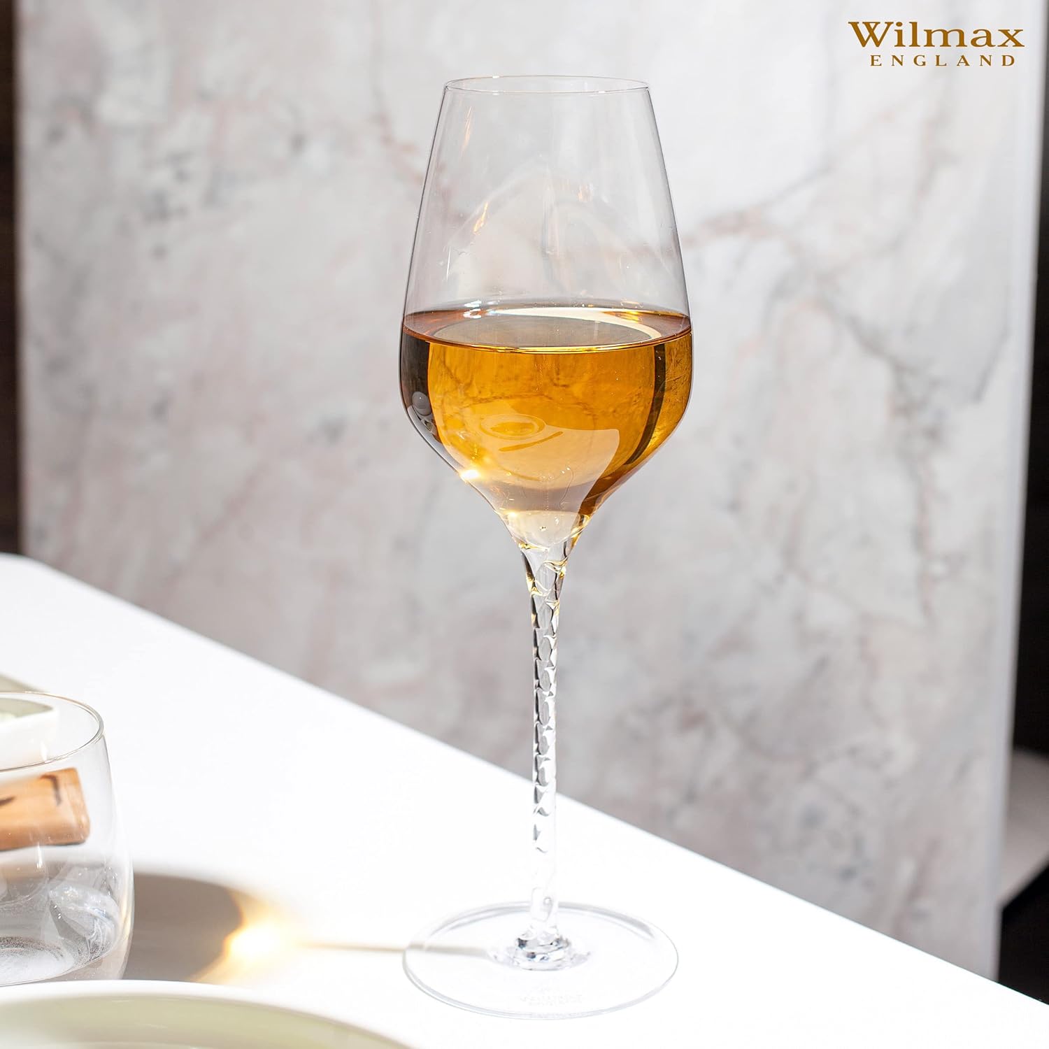 Wilmax Weinglas Set 600 ml, 2-teilig aus Glas-Kristallin – WL-888101/2C