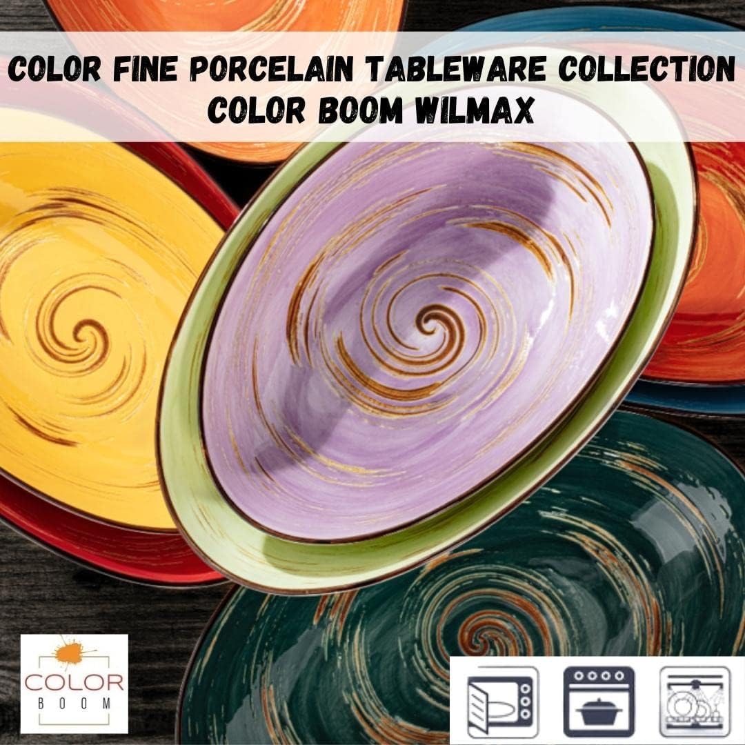 Wilmax Tiefe Porzellanplatte, 22,5 cm, 1100 ml, WL-669223/A