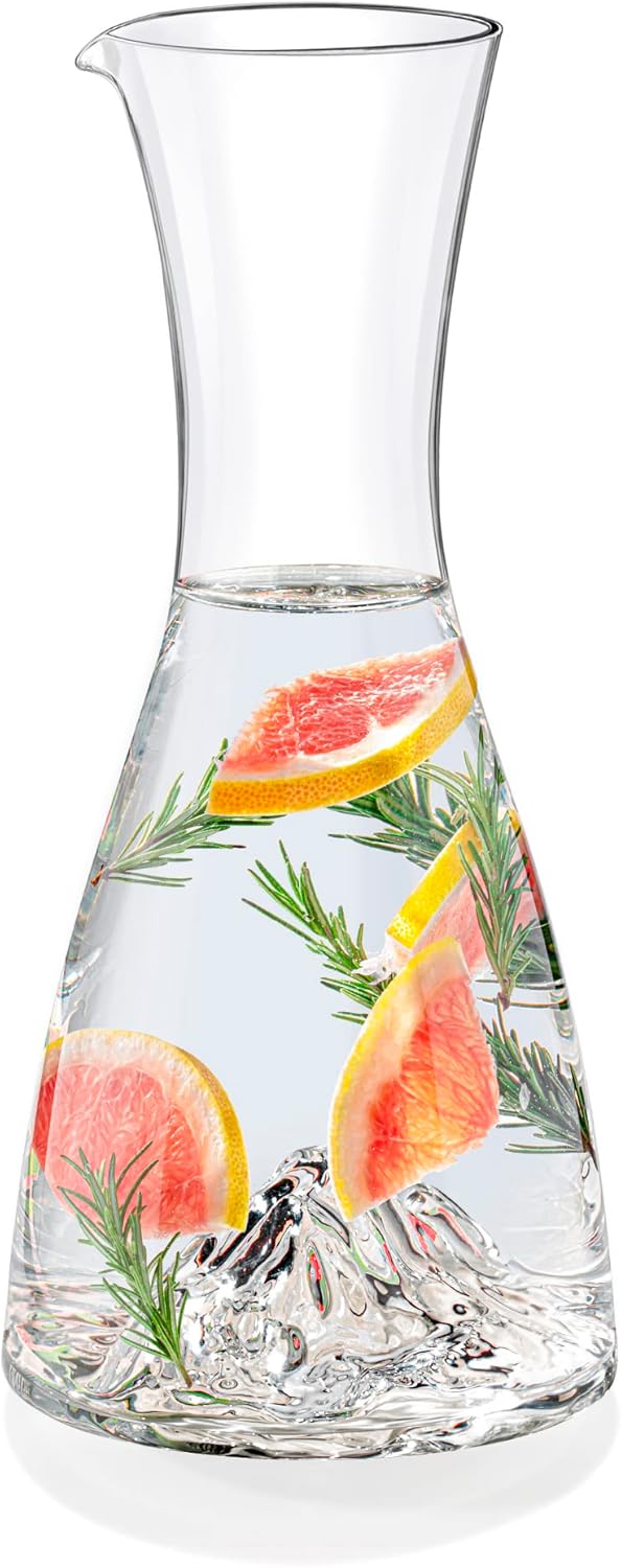 Wilmax Karaffe 1000 ml Kristallglas Transparent WL-888369/1C