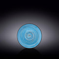 Wilmax Untertasse 14 cm Blau aus Porzellan