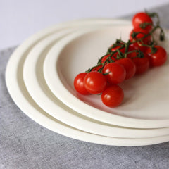 Wilmax Porzellan-Dessertteller Ø 21.5 cm, 6er Set, Weiß WL-991235/6A