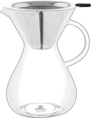 Wilmax Kaffee Dekanter 500 ml Hitzebeständiges Glas WL-888852/A