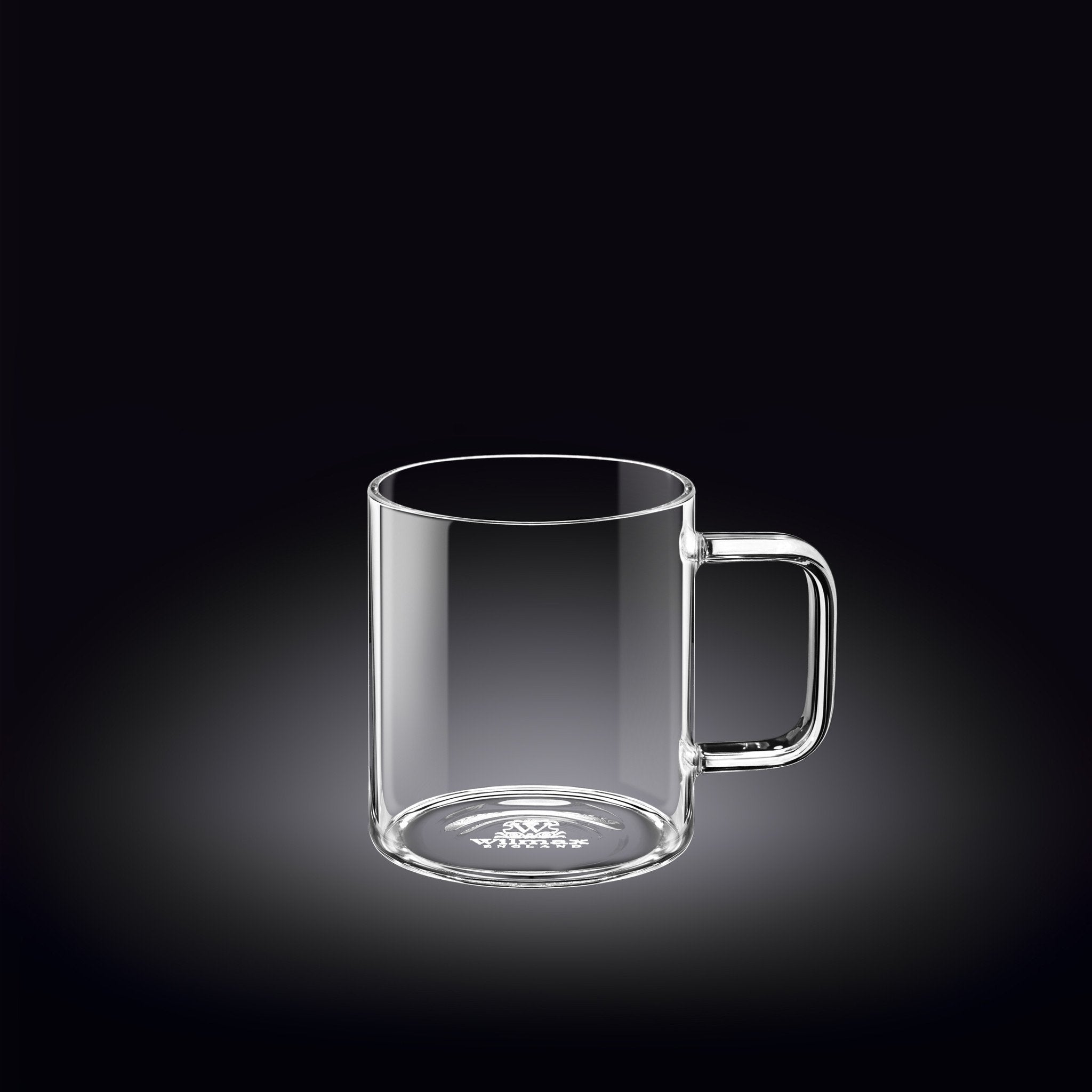 Wilmax WL-888604/A Borosilikatglas Kaffeetasse, Klar, 200mL Kapazität