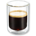 Wilmax Doppelwandiges Glas 300 ml Transparent