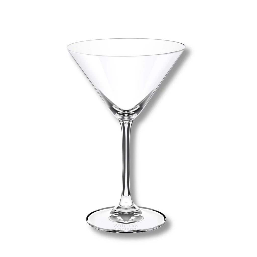 Wilmax Martiniglas 270 ml 6er-Set Transparent aus Wilmax Crystalline-Serie