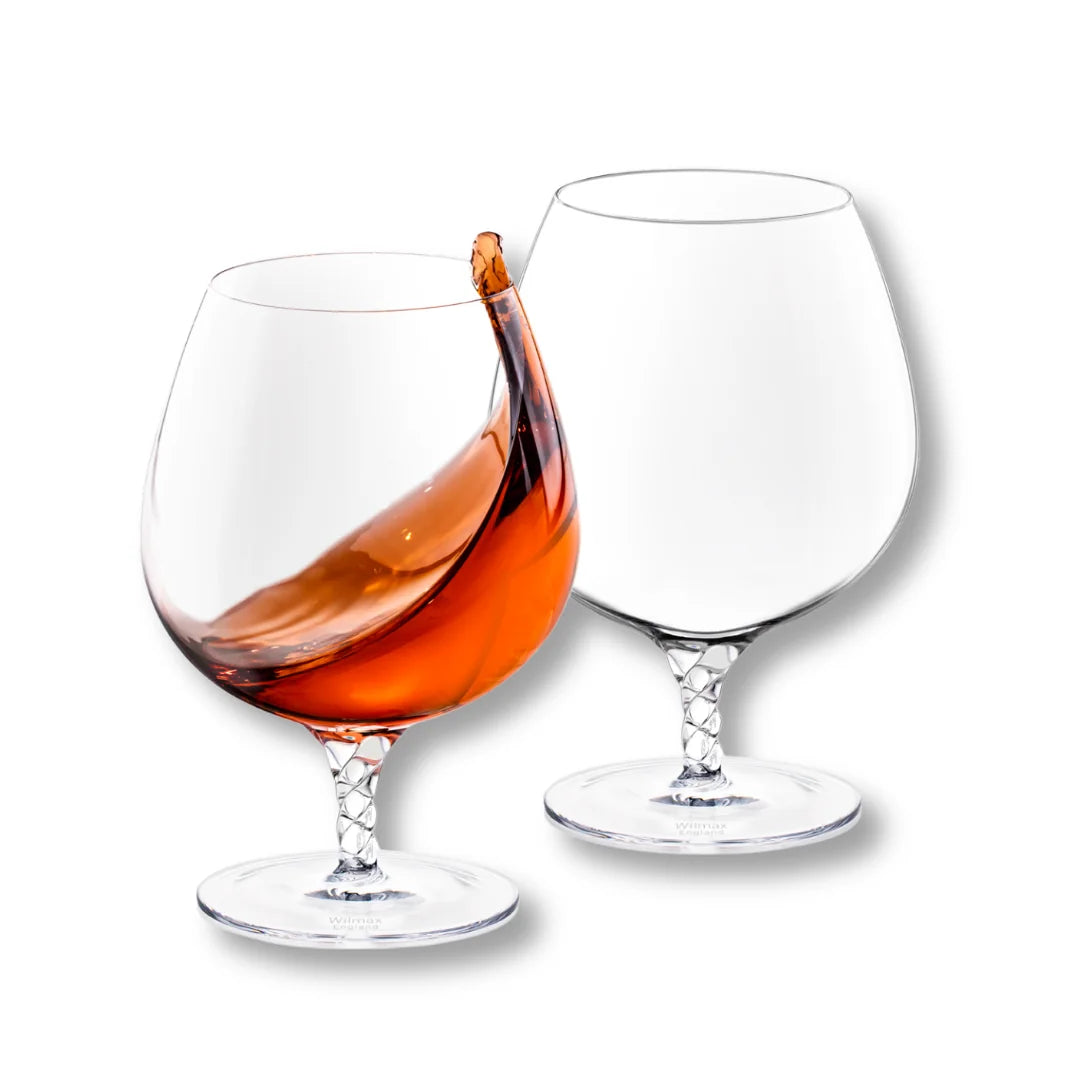 Wilmax Cognacglas 550 ml 2er-Set Transparent aus Wilmax Crystalline-Serie