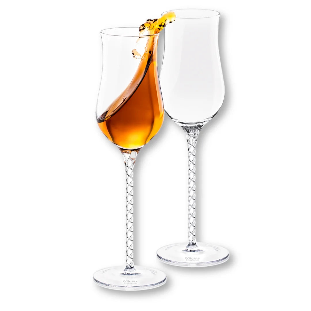 Wilmax Sherryglas 130 ml 2er-Set Transparent aus Wilmax Crystalline-Serie