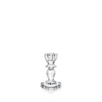 Wilmax Kerzenhalter 11 × 7 cm Transparent aus Glas