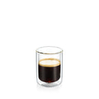 Wilmax Doppelwandiges Glas 200 ml 6er-Set Transparent