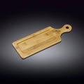 Wilmax Tablett 30 × 11 cm Natur aus Bambus