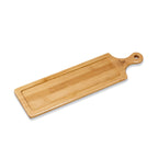 Wilmax Serviertablett 39,5 × 11 cm Natur aus Bambus