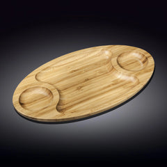 3 SECTION PLATTER  45.5 CM X 25 CM