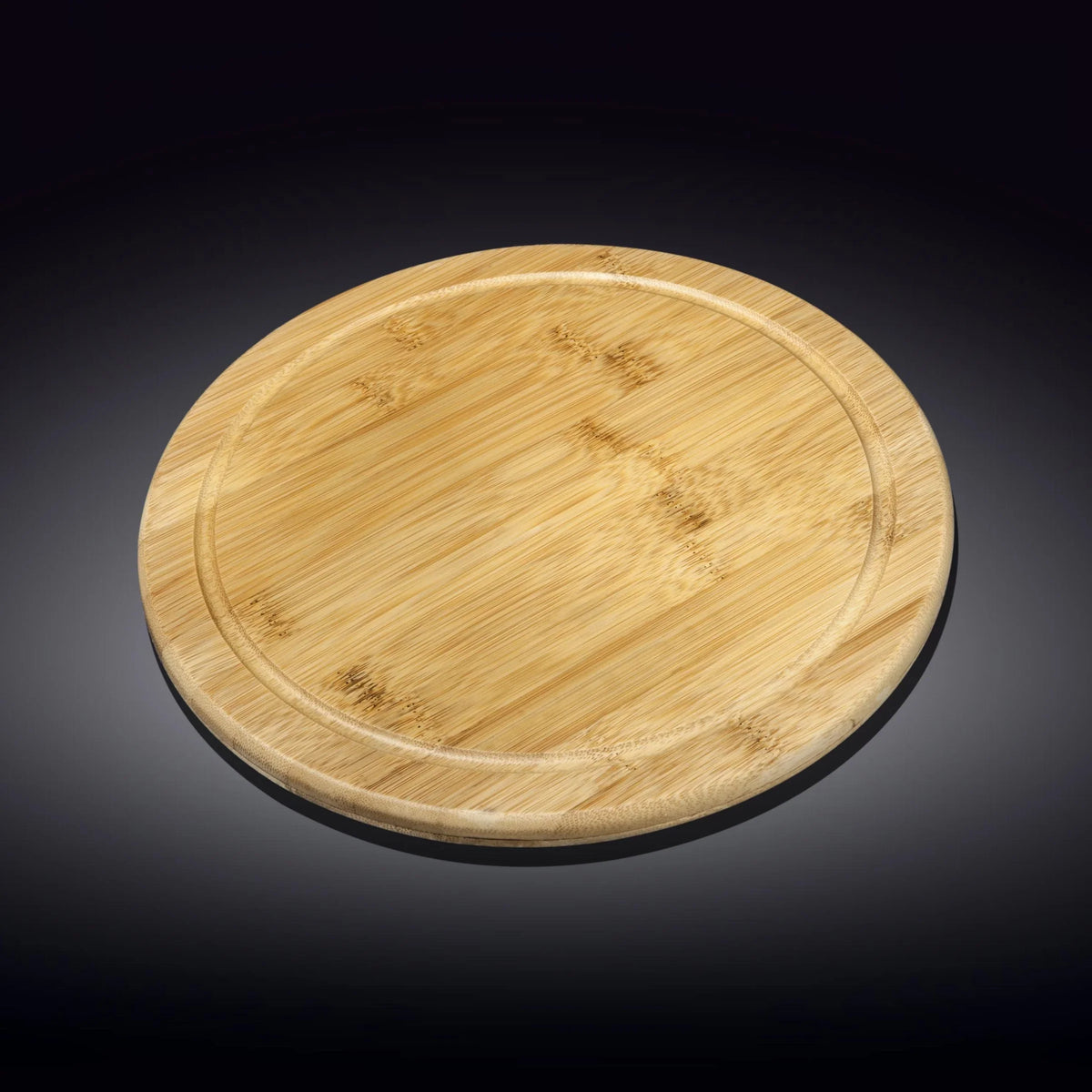 Wilmax Servierbrett 30,5 cm Natur aus Bambus