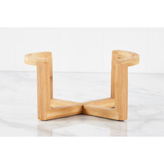 Wilmax Schalenständer aus Bambus, Servierständer 27x11.5 cm WL-771107/A