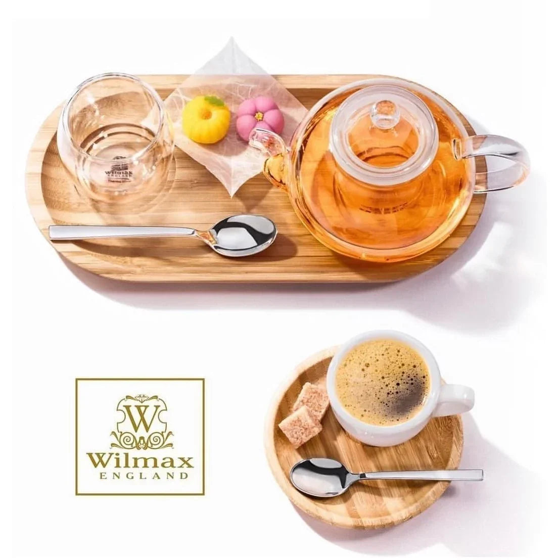 Wilmax Unterteller 17,5 cm Natur aus Bambus