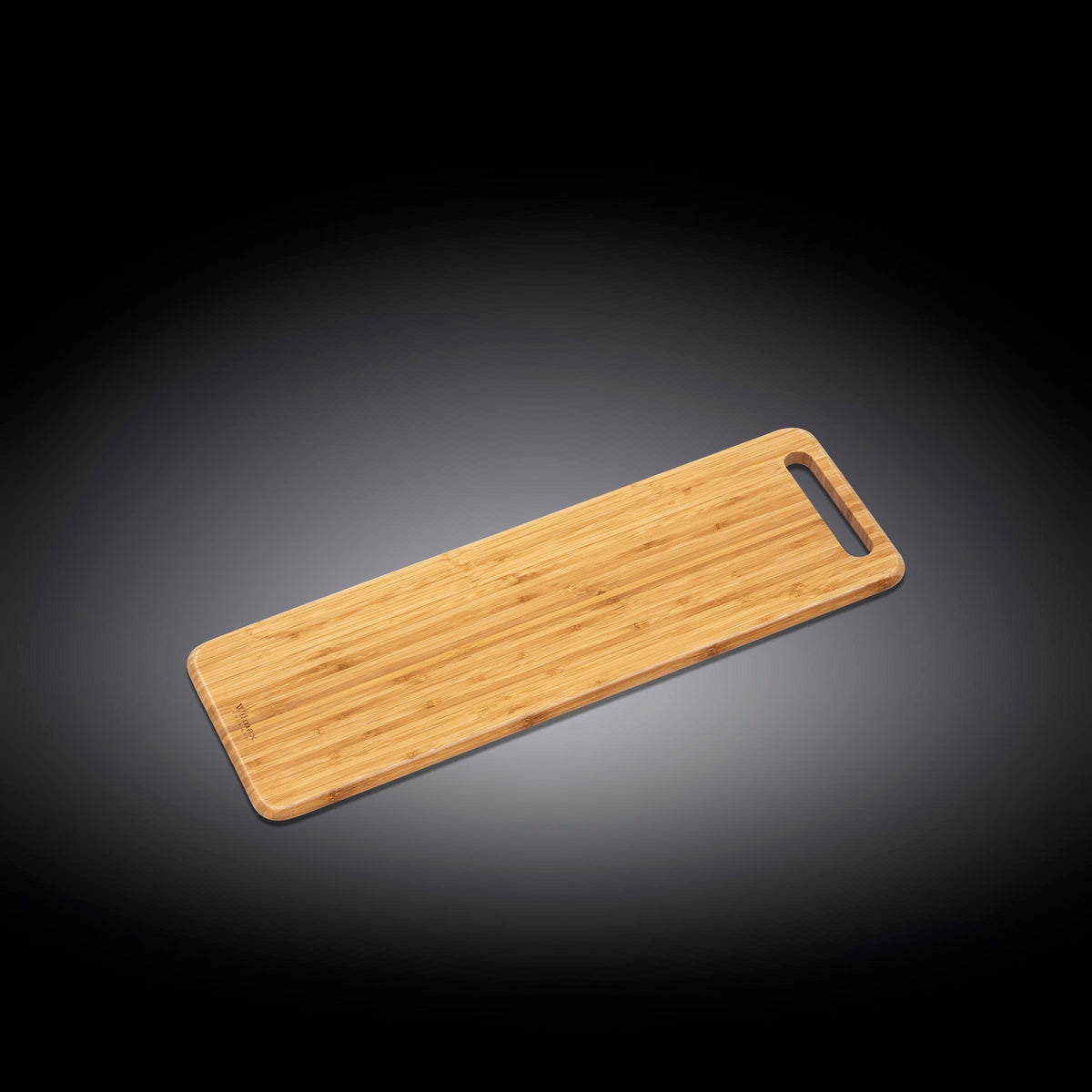 Wilmax Langes Servierbrett aus Bambus, 60 x 20 cm, WL-771144/A
