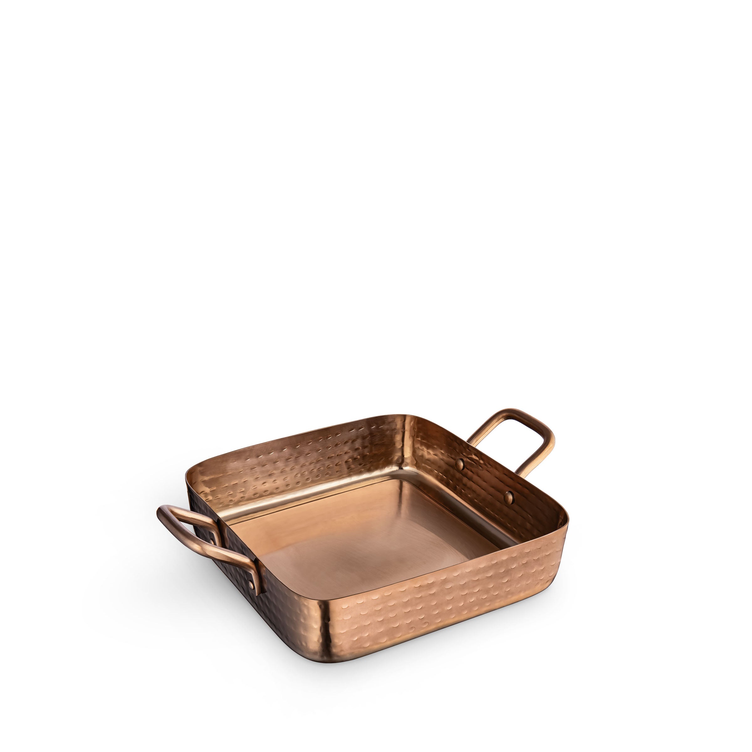 Wilmax Quadratische Servierpfanne 14 cm aus Edelstahl