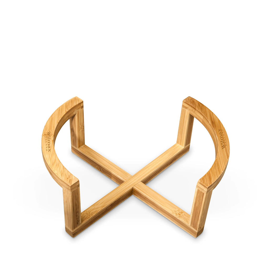Wilmax Schalenständer 22,5 × 10 cm Natur aus Bambus