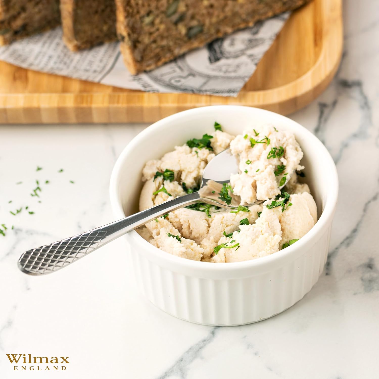 Wilmax Ramekin 270 ml Weiß aus Porzellan