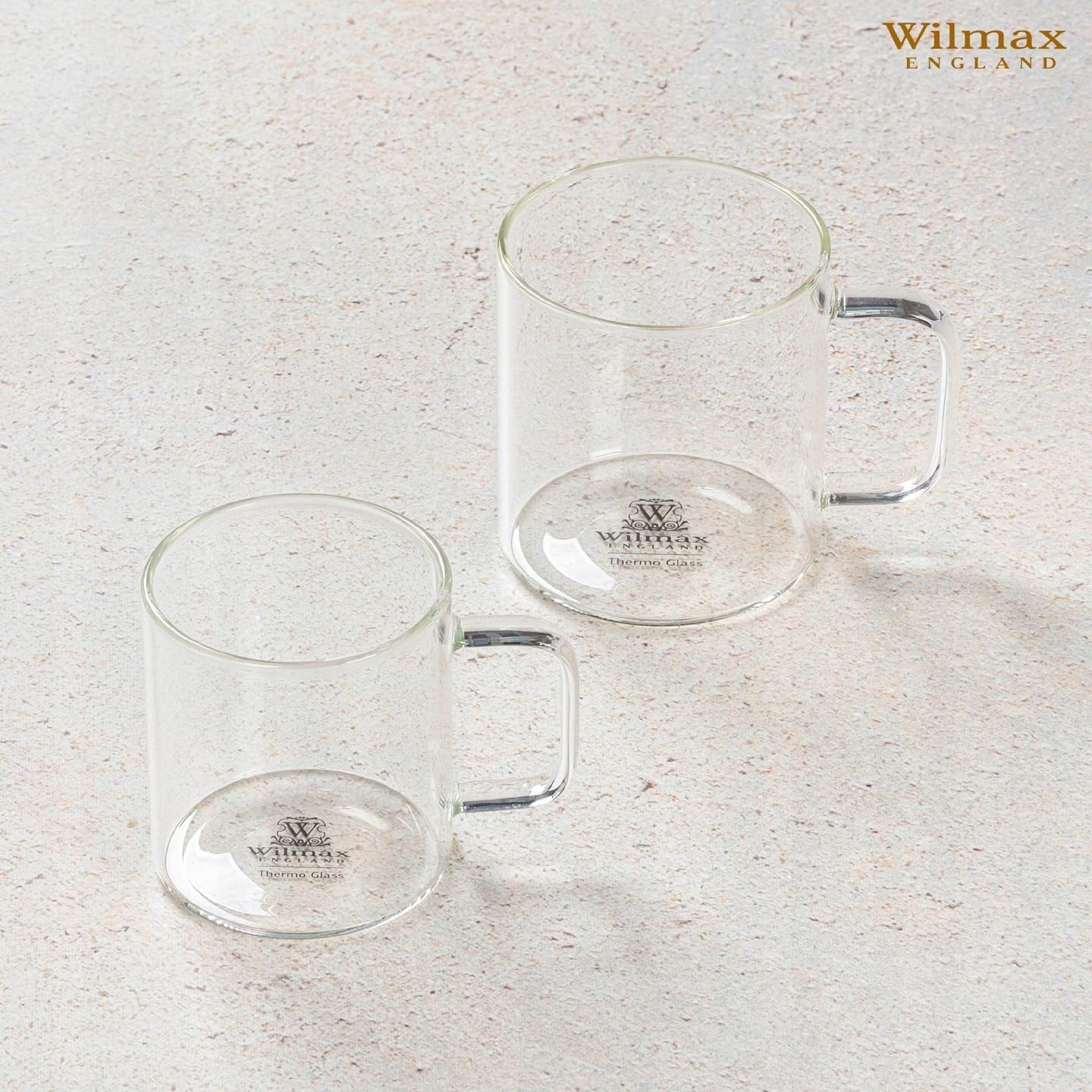 Wilmax Glastasse 100 ml Borosilikatglas Transparent WL-888602/A