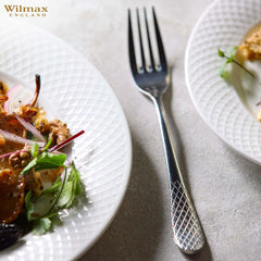 Wilmax stainless steel table fork set 6 pieces in gift box WL-999201/6C