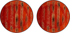 Wilmax Teller 28 cm Rot Porzellan 2er Set WL-668216/A2