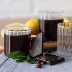 Wilmax Hitzebeständige Glastasse mit Henkel 250 ml 6er-Set aus Glas