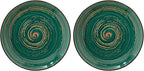 Wilmax Teller 25,5 cm Grün Porzellan WL-669514/A