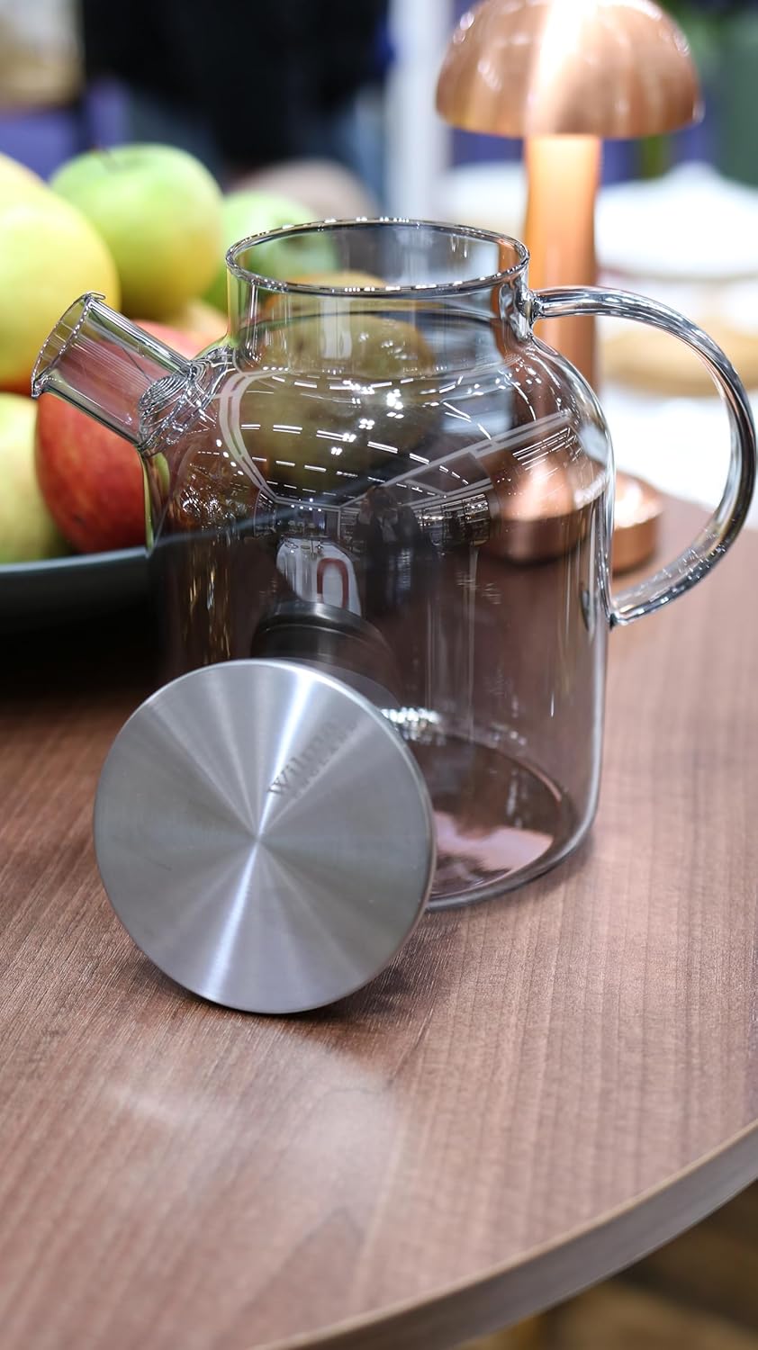 TEA POT WITH STAINLESS STEEL LID 1600 ML