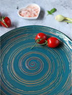 Wilmax Teller 20,5 cm Grün aus Porzellan