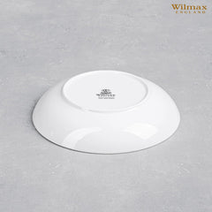 Wilmax Runder Tiefer Teller 23 cm aus Porzellan für Suppen & Pasta WL-991117/A