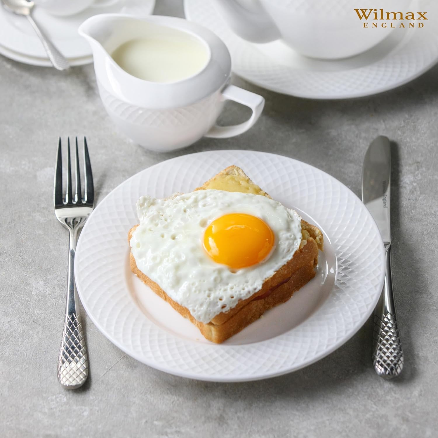 Wilmax stainless steel table fork set 6 pieces in gift box WL-999201/6C