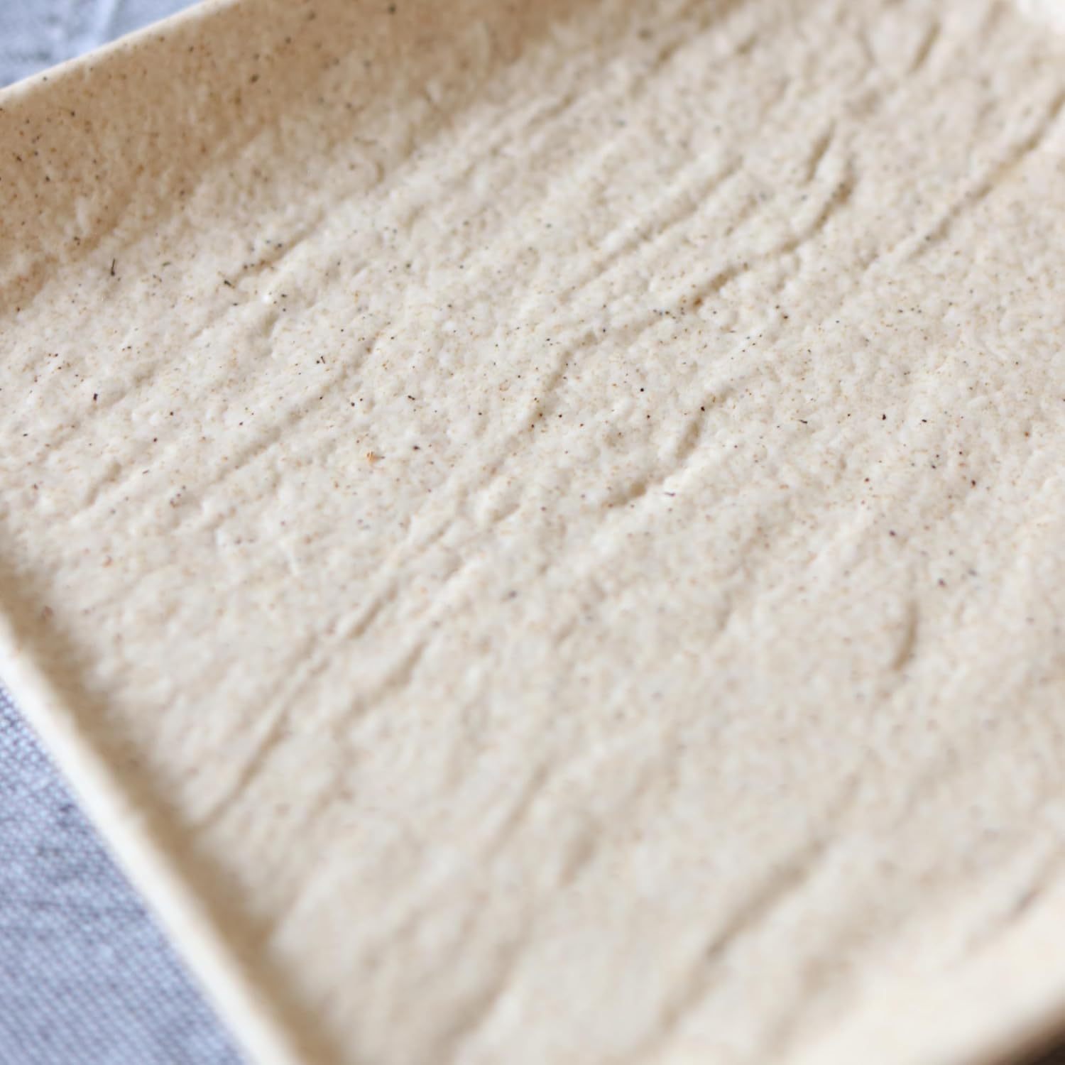Wilmax Quadratische Platte Wilmax SANDSTONE Porzellan 13 x 13 cm WL-661304/A