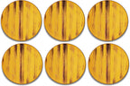 Wilmax Teller 18 cm Gelb Porzellan 6er Set WL-668411/A6
