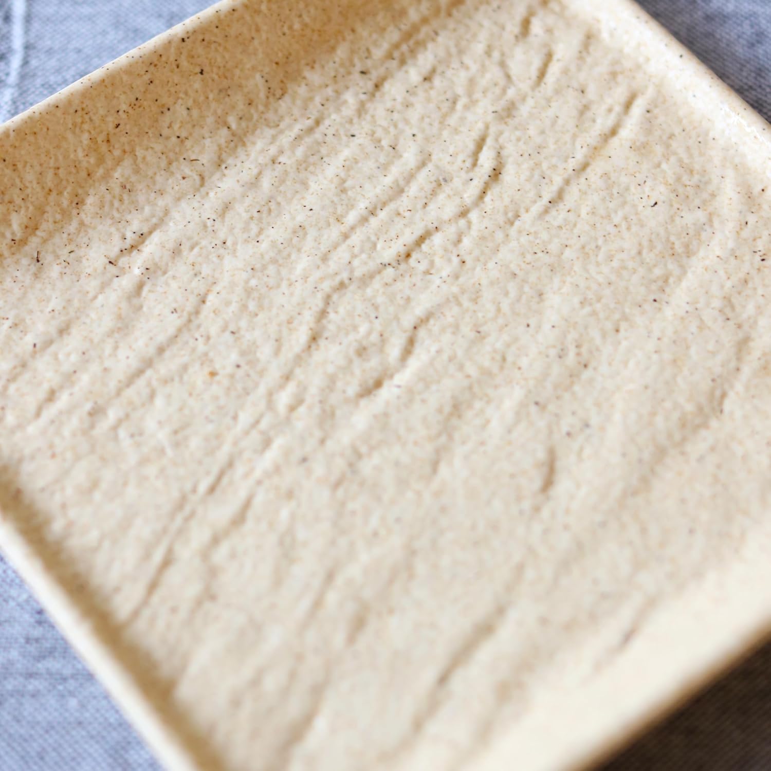 Wilmax Quadratischer Teller Wilmax SANDSTONE Porzellan 27 x 27 cm WL-661307/A