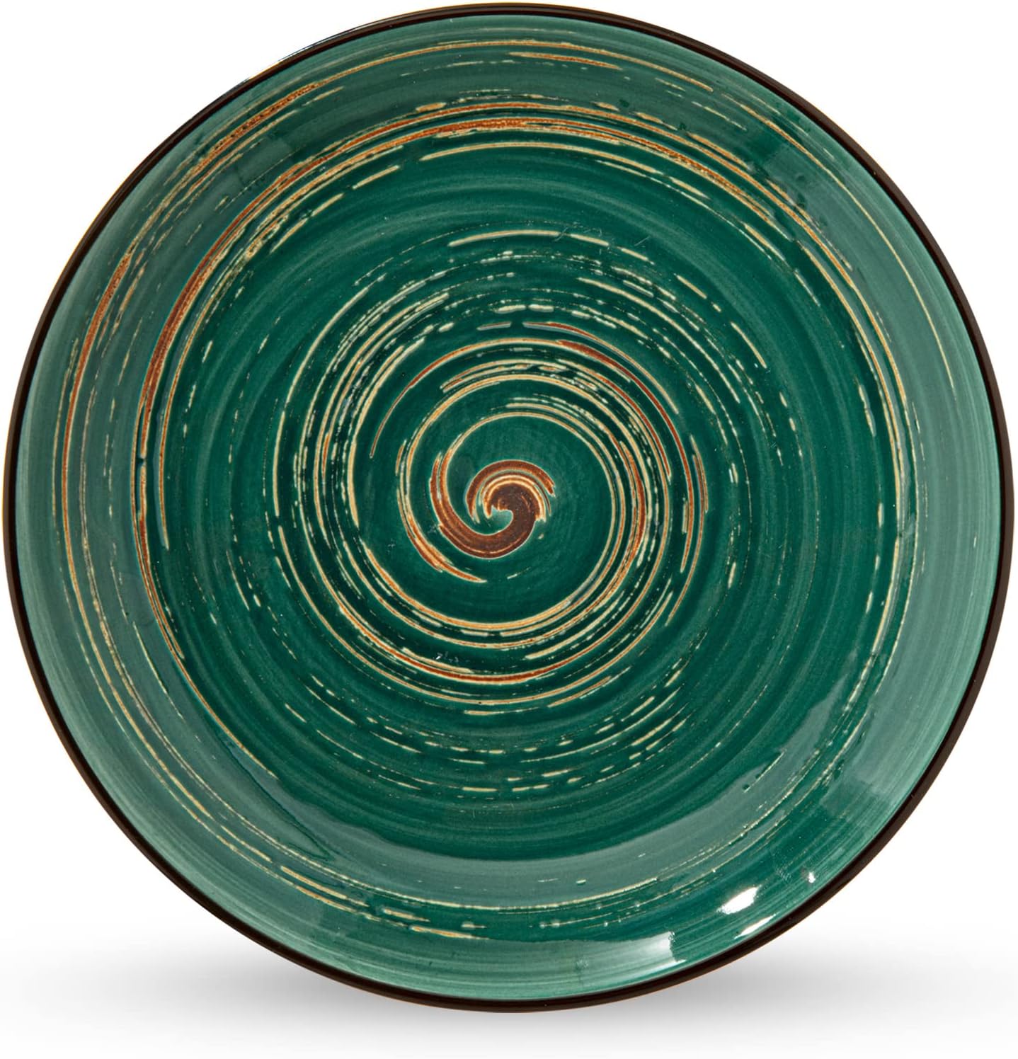 Wilmax Teller 25,5 cm Grün aus Porzellan