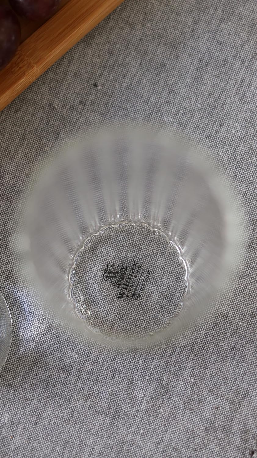 Wilmax Glas 350 ml Borosilikatglas 6er Set WL-888626/A6