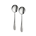 Wilmax Suppenlöffel 18 cm Edelstahl 2er Set WL-999220/2B