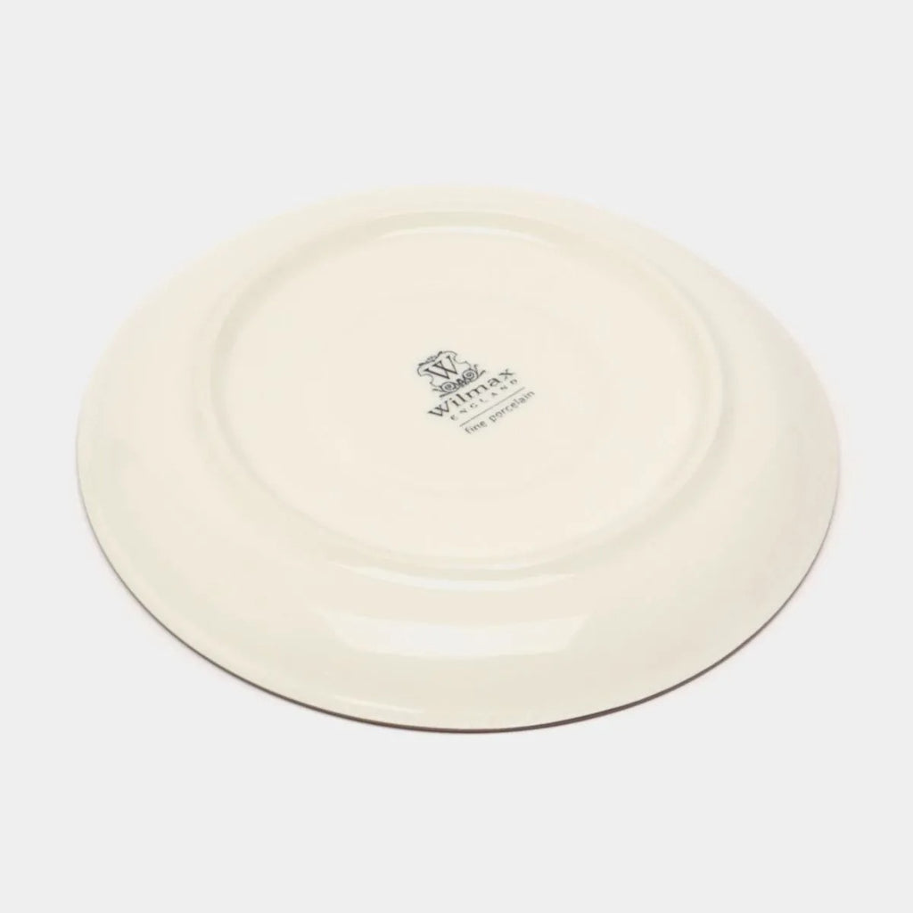 Wilmax Untertasse 11 cm Gelb aus Porzellan