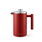 Wilmax French Press 1000 ml aus Edelstahl
