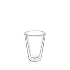 Wilmax Doppelwandiges Glas 250 ml Transparent